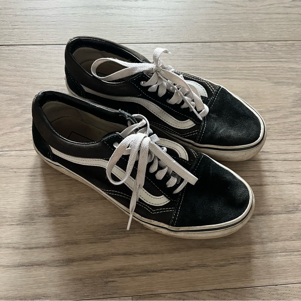 Vans black & white